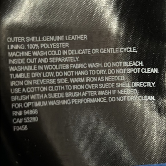 Bernardo Royal Blue Suede Jacket with Double Ruffle Collar & Ruffle at Bottom - Picture 15 of 15
